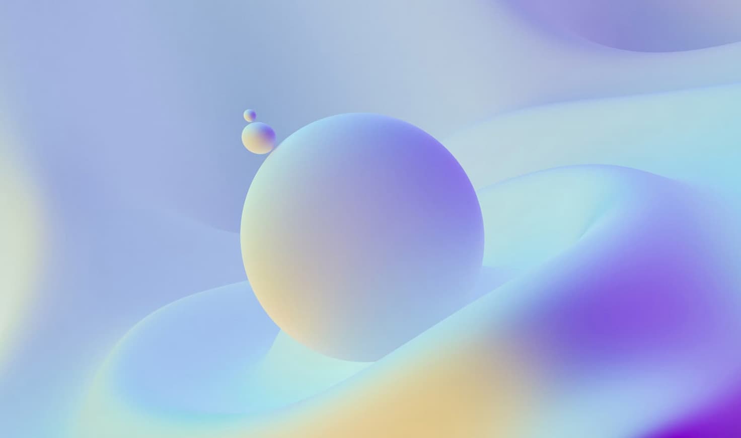 Pearls of silky soft white cotton bubble up under vibrant lighting